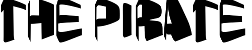 Font : Foldz Custom Text : The Pirate Way Test your own text here Click to download or to view this font on a tshirt that can be custom printed in Bali
