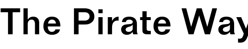 Font : FolioTEEMed Custom Text : The Pirate Way Test your own text here Click to download or to view this font on a tshirt that can be custom printed in Bali