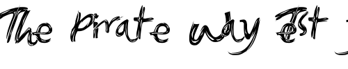 Font : Fox-Grunge Custom Text : The Pirate Way Test your own text here Click to download or to view this font on a tshirt that can be custom printed in Bali