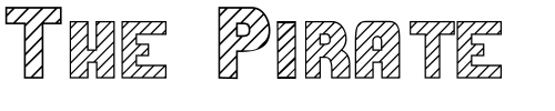 Font : FracasSCapsSSK-Regular Custom Text : The Pirate Way Test your own text here Click to download or to view this font on a tshirt that can be custom printed in Bali