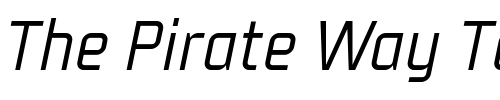 Font : Fragma-Light-Italic Custom Text : The Pirate Way Test your own text here Click to download or to view this font on a tshirt that can be custom printed in Bali
