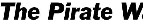 Font : FrankGoth-BT-Italic Custom Text : The Pirate Way Test your own text here Click to download or to view this font on a tshirt that can be custom printed in Bali
