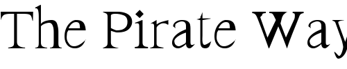 Font : FrankTimes-Medium Custom Text : The Pirate Way Test your own text here Click to download or to view this font on a tshirt that can be custom printed in Bali