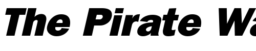 Font : FrankfurtHeavy-Italic Custom Text : The Pirate Way Test your own text here Click to download or to view this font on a tshirt that can be custom printed in Bali