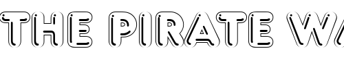 Font : FrankfurterChrD Custom Text : The Pirate Way Test your own text here Click to download or to view this font on a tshirt that can be custom printed in Bali