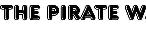 Font : FrankfurterHigD Custom Text : The Pirate Way Test your own text here Click to download or to view this font on a tshirt that can be custom printed in Bali