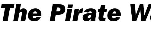 Font : Franklin-Gothic-ITC-Heavy-Italic-BT Custom Text : The Pirate Way Test your own text here Click to download or to view this font on a tshirt that can be custom printed in Bali
