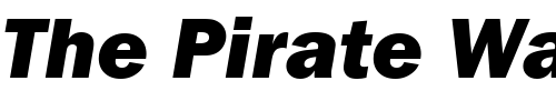 Font : FranklinGotItcTEEHea-Italic Custom Text : The Pirate Way Test your own text here Click to download or to view this font on a tshirt that can be custom printed in Bali