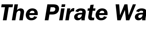 Font : FranklinGothDemiCTT-Italic Custom Text : The Pirate Way Test your own text here Click to download or to view this font on a tshirt that can be custom printed in Bali