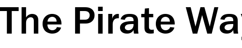 Font : FranklinGothMediumCTT Custom Text : The Pirate Way Test your own text here Click to download or to view this font on a tshirt that can be custom printed in Bali