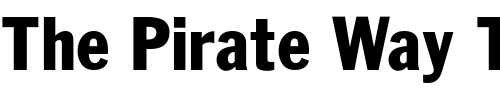 Font : FranklinGothic-Cond Custom Text : The Pirate Way Test your own text here Click to download or to view this font on a tshirt that can be custom printed in Bali