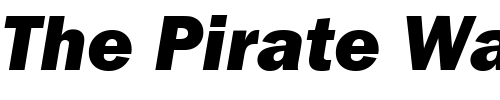 Font : FranklinGothicH-Bold-Italic Custom Text : The Pirate Way Test your own text here Click to download or to view this font on a tshirt that can be custom printed in Bali
