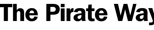 Font : FranklinGothicNew-Bold Custom Text : The Pirate Way Test your own text here Click to download or to view this font on a tshirt that can be custom printed in Bali
