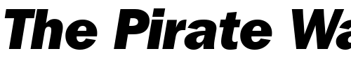 Font : FranklinGothicNewHeavy-RegularItalic Custom Text : The Pirate Way Test your own text here Click to download or to view this font on a tshirt that can be custom printed in Bali