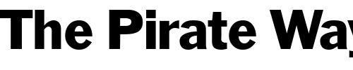 Font : FranklinHeadline-Bold Custom Text : The Pirate Way Test your own text here Click to download or to view this font on a tshirt that can be custom printed in Bali