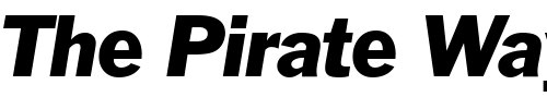 Font : FranklinHeadline-BoldItalic Custom Text : The Pirate Way Test your own text here Click to download or to view this font on a tshirt that can be custom printed in Bali