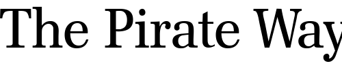 Font : FranklinSerif-Regular Custom Text : The Pirate Way Test your own text here Click to download or to view this font on a tshirt that can be custom printed in Bali