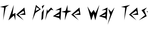 Font : Frantic-Condensed-Normal Custom Text : The Pirate Way Test your own text here Click to download or to view this font on a tshirt that can be custom printed in Bali