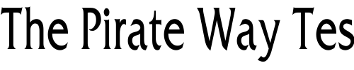Font : Franz-Narrow Custom Text : The Pirate Way Test your own text here Click to download or to view this font on a tshirt that can be custom printed in Bali