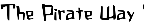 Font : Frathouse Custom Text : The Pirate Way Test your own text here Click to download or to view this font on a tshirt that can be custom printed in Bali