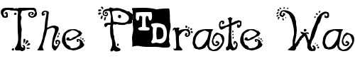 Font : Freak-Trial-Version Custom Text : The Pirate Way Test your own text here Click to download or to view this font on a tshirt that can be custom printed in Bali