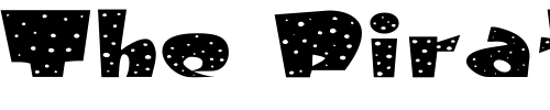 Font : FreckleExtended Custom Text : The Pirate Way Test your own text here Click to download or to view this font on a tshirt that can be custom printed in Bali