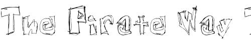 Font : Free-Nights-and-Weekends Custom Text : The Pirate Way Test your own text here Click to download or to view this font on a tshirt that can be custom printed in Bali