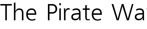 Font : FreeSet-Cyrillic Custom Text : The Pirate Way Test your own text here Click to download or to view this font on a tshirt that can be custom printed in Bali
