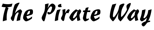 Font : Freehand-471-BT Custom Text : The Pirate Way Test your own text here Click to download or to view this font on a tshirt that can be custom printed in Bali