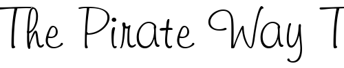Font : Freehand591-BT Custom Text : The Pirate Way Test your own text here Click to download or to view this font on a tshirt that can be custom printed in Bali