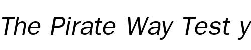 Font : FreesiaUPC-Italic Custom Text : The Pirate Way Test your own text here Click to download or to view this font on a tshirt that can be custom printed in Bali