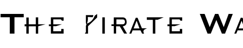Font : Freespace-Font Custom Text : The Pirate Way Test your own text here Click to download or to view this font on a tshirt that can be custom printed in Bali