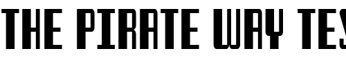 Font : Freezer-BTN-Condensed Custom Text : The Pirate Way Test your own text here Click to download or to view this font on a tshirt that can be custom printed in Bali