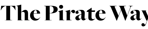 Font : FreightBigBlack Custom Text : The Pirate Way Test your own text here Click to download or to view this font on a tshirt that can be custom printed in Bali