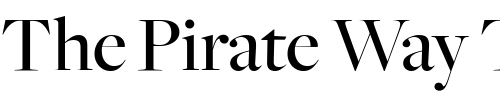 Font : FreightBigMedium Custom Text : The Pirate Way Test your own text here Click to download or to view this font on a tshirt that can be custom printed in Bali