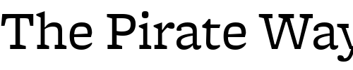 Font : FreightMicro-Book Custom Text : The Pirate Way Test your own text here Click to download or to view this font on a tshirt that can be custom printed in Bali