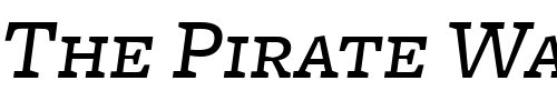 Font : FreightMicro-BookItalicSC Custom Text : The Pirate Way Test your own text here Click to download or to view this font on a tshirt that can be custom printed in Bali