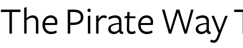 Font : FreightSans-Book Custom Text : The Pirate Way Test your own text here Click to download or to view this font on a tshirt that can be custom printed in Bali