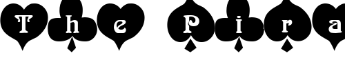 Font : FrenchDeckBlack-Becker Custom Text : The Pirate Way Test your own text here Click to download or to view this font on a tshirt that can be custom printed in Bali