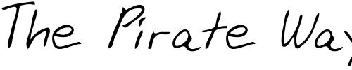 Font : Frisco-Regular Custom Text : The Pirate Way Test your own text here Click to download or to view this font on a tshirt that can be custom printed in Bali