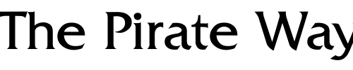Font : FritzQuadrata Custom Text : The Pirate Way Test your own text here Click to download or to view this font on a tshirt that can be custom printed in Bali