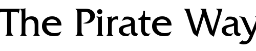 Font : Friz-Quadrata-LT Custom Text : The Pirate Way Test your own text here Click to download or to view this font on a tshirt that can be custom printed in Bali