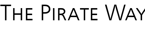 Font : FrontPageSmcL-Regular Custom Text : The Pirate Way Test your own text here Click to download or to view this font on a tshirt that can be custom printed in Bali