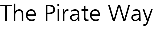 Font : Frugal-Sans-Light Custom Text : The Pirate Way Test your own text here Click to download or to view this font on a tshirt that can be custom printed in Bali