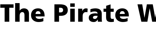 Font : Frutiger-75-Black Custom Text : The Pirate Way Test your own text here Click to download or to view this font on a tshirt that can be custom printed in Bali