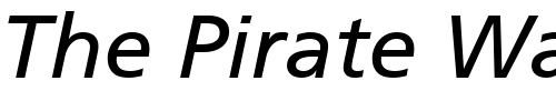 Font : Frutiger-CE-56-Italic Custom Text : The Pirate Way Test your own text here Click to download or to view this font on a tshirt that can be custom printed in Bali