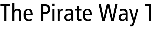 Font : Frutiger-Cn Custom Text : The Pirate Way Test your own text here Click to download or to view this font on a tshirt that can be custom printed in Bali