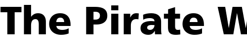Font : Frutiger75-Black Custom Text : The Pirate Way Test your own text here Click to download or to view this font on a tshirt that can be custom printed in Bali