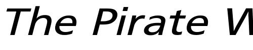 Font : FrutigerExtOb-2 Custom Text : The Pirate Way Test your own text here Click to download or to view this font on a tshirt that can be custom printed in Bali