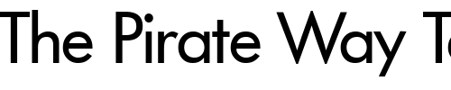 Font : FunctionTwo-Regular Custom Text : The Pirate Way Test your own text here Click to download or to view this font on a tshirt that can be custom printed in Bali